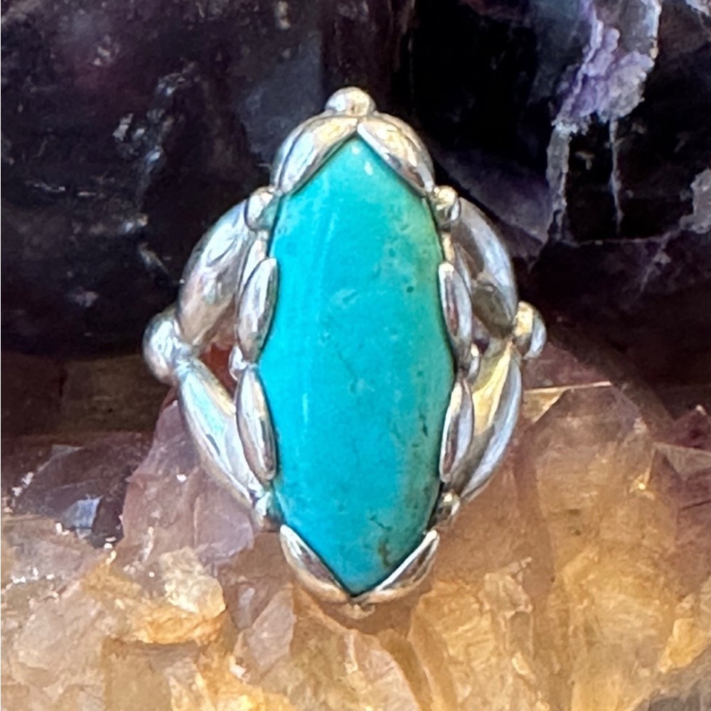 Turquoise Native ring 925 size 7.5